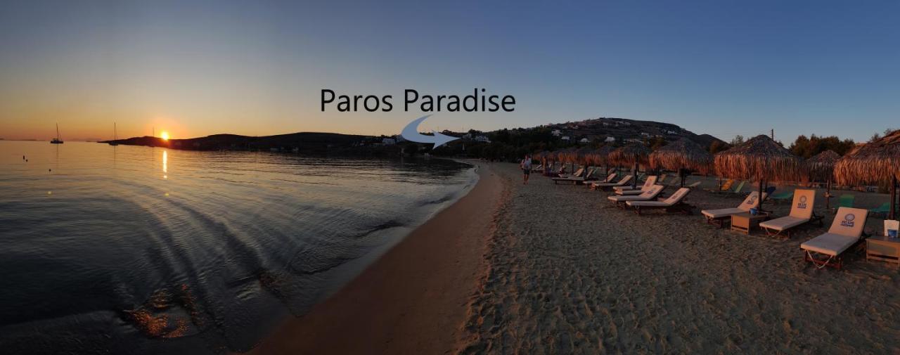 Paros Paradise Apartments Bagian luar foto