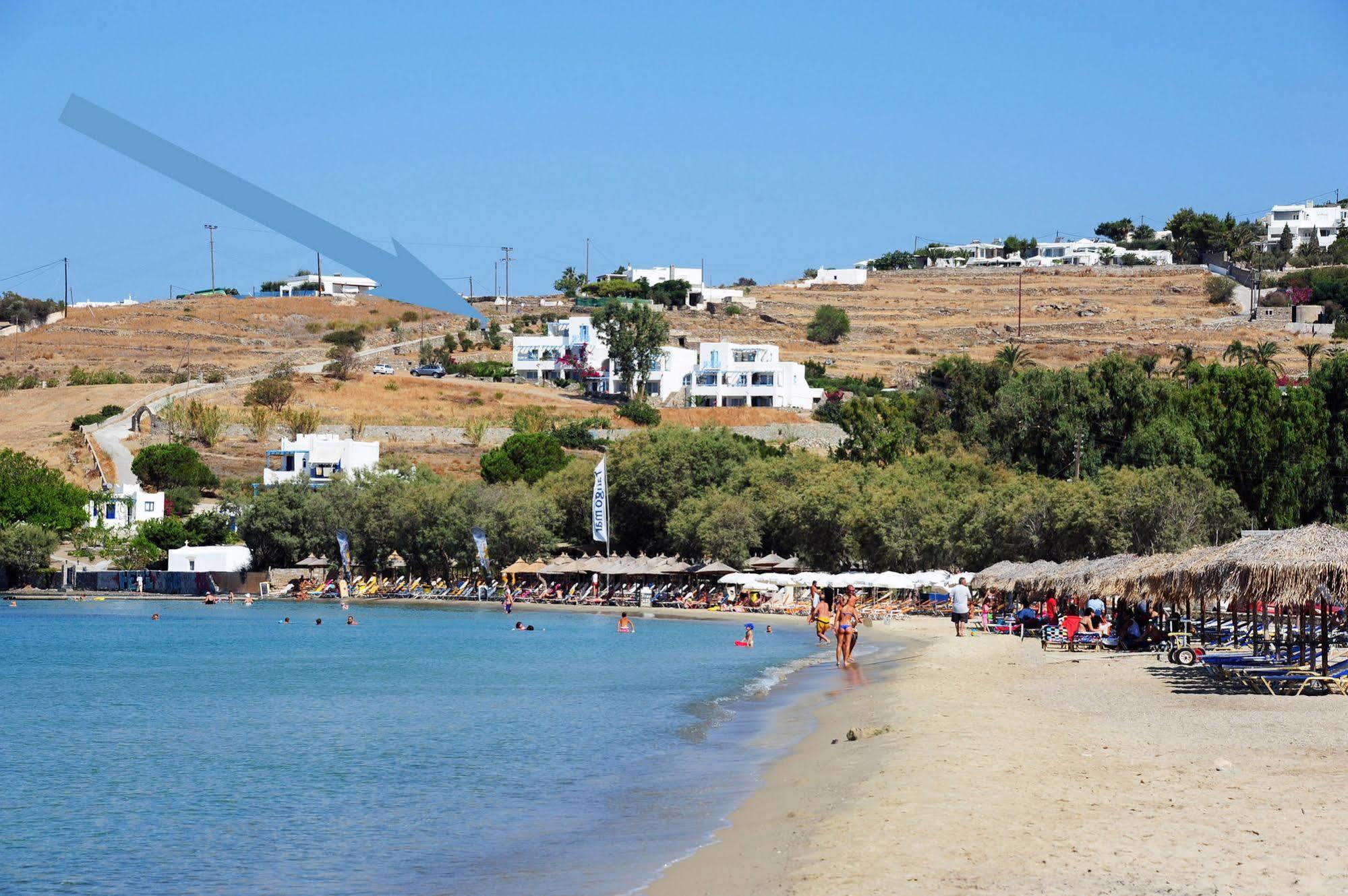 Paros Paradise Apartments Bagian luar foto