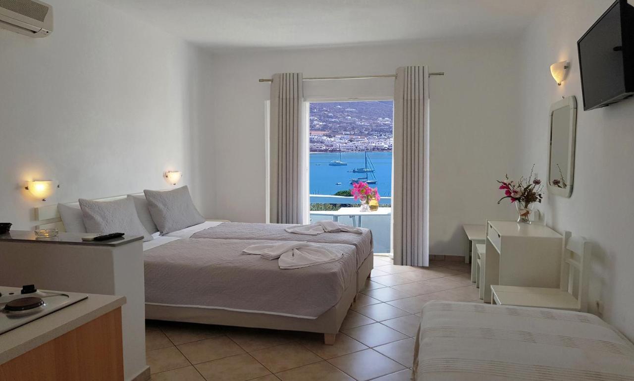 Paros Paradise Apartments Bagian luar foto